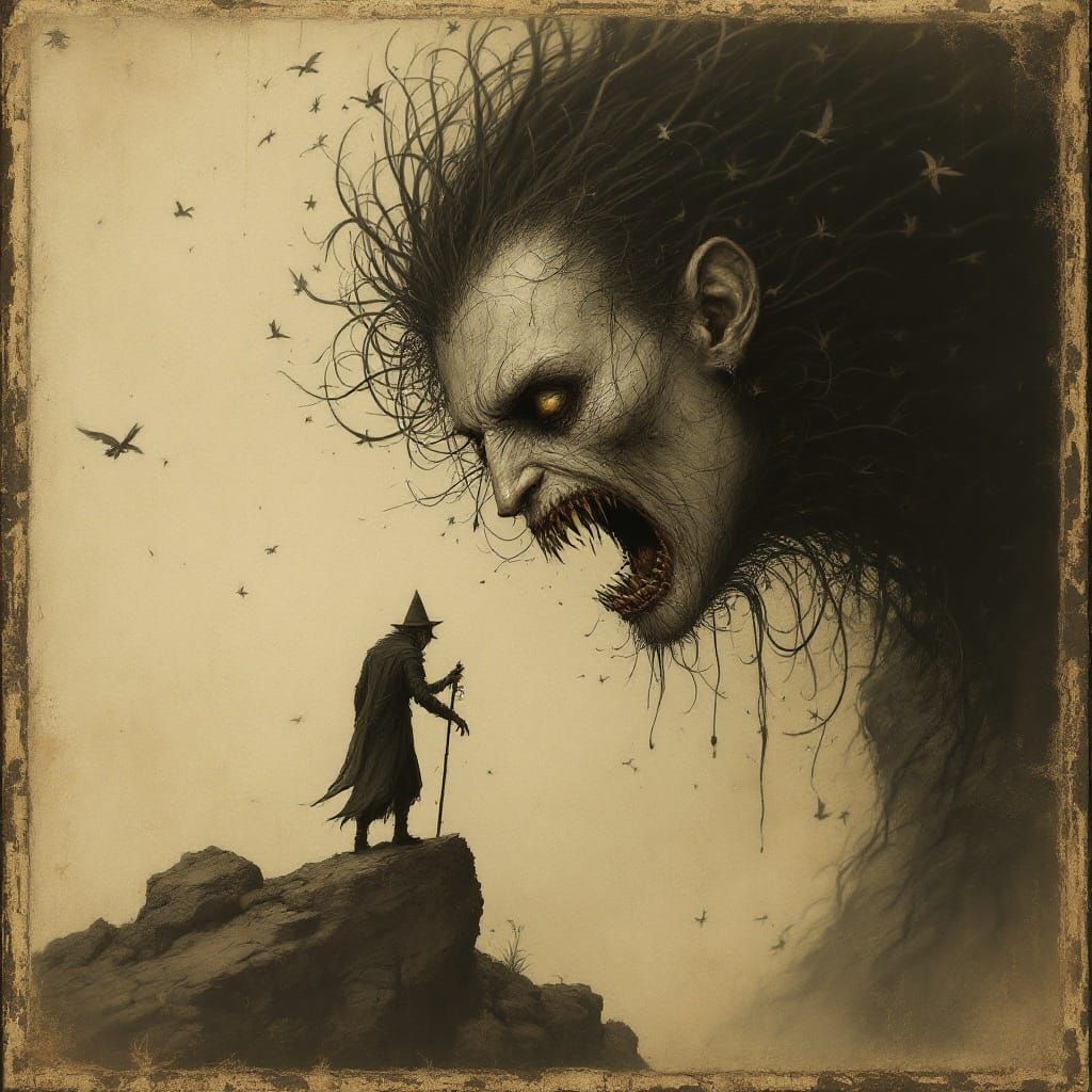 Seething with Caged Rage and Devouring Hunger