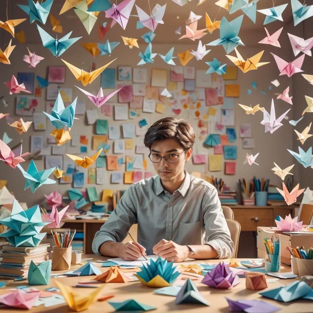 Desperate for Work: Origami Papercraft Community