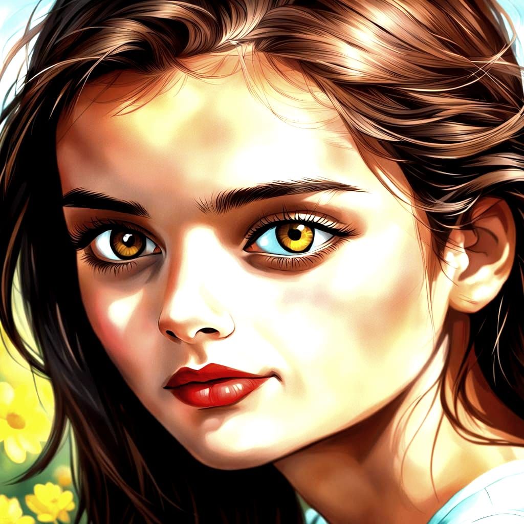 Portrait of a Woman with an Unseen Lover