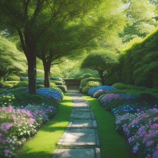 Saski Garden Stroll: A Photography Masterpiece