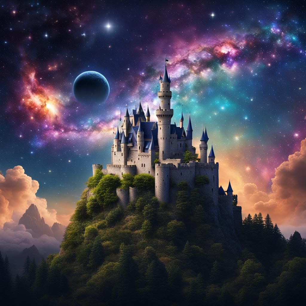 Castle Amidst a Galaxy