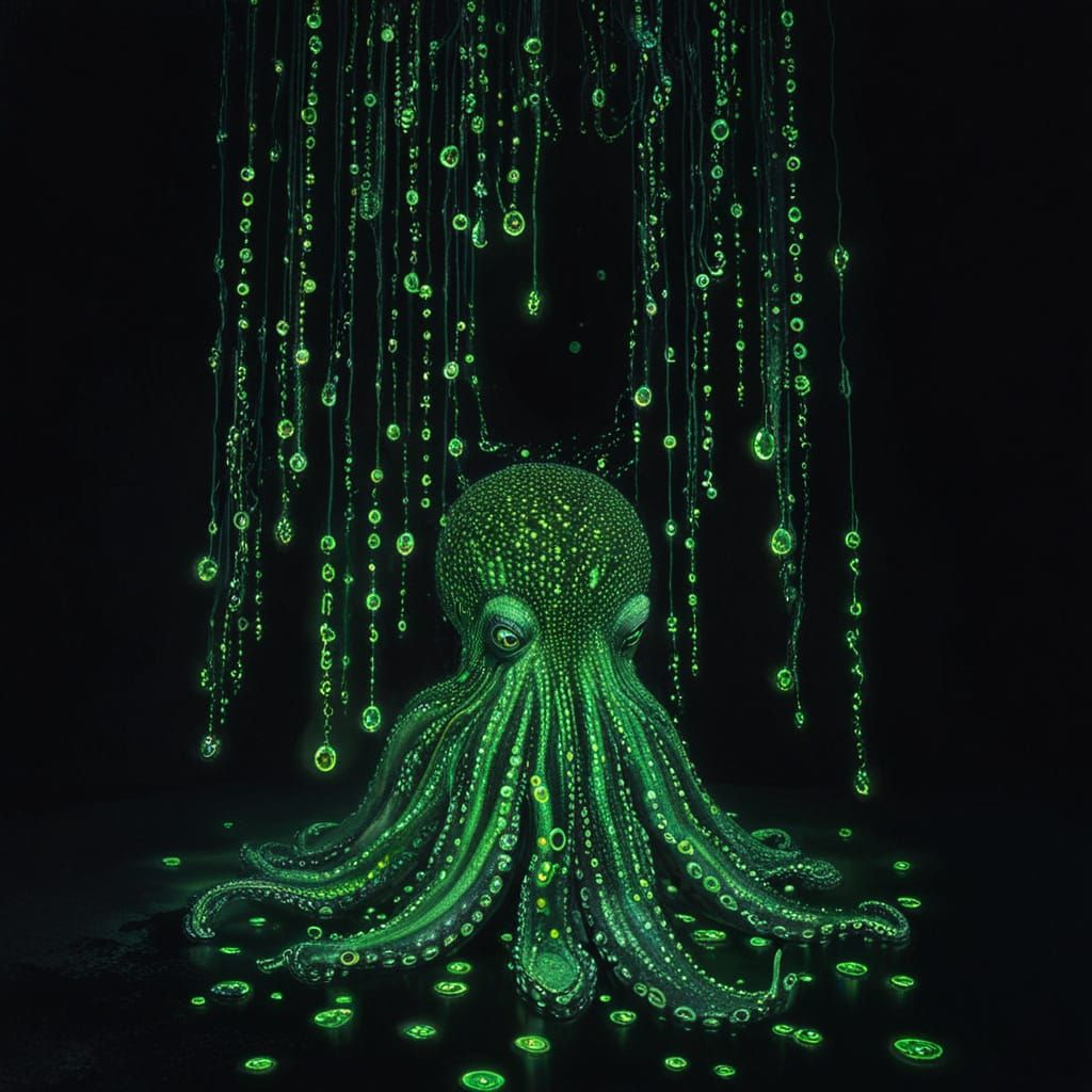 octopus in the matrix