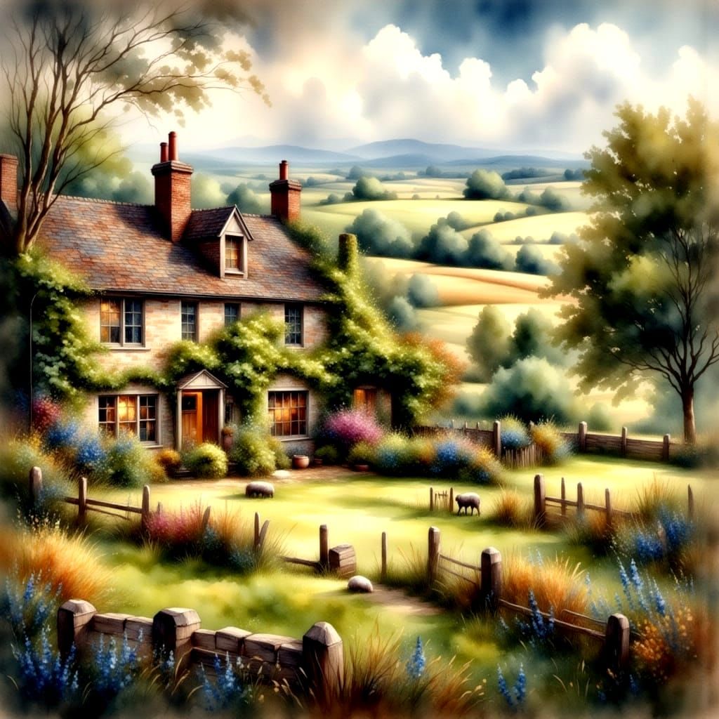 Quaint Countryside Inn in Verdant Valley