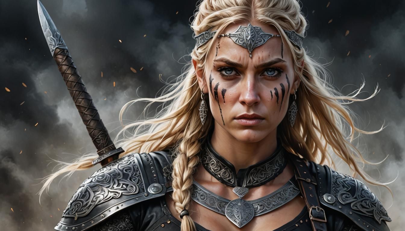 A Viking Female Warrior