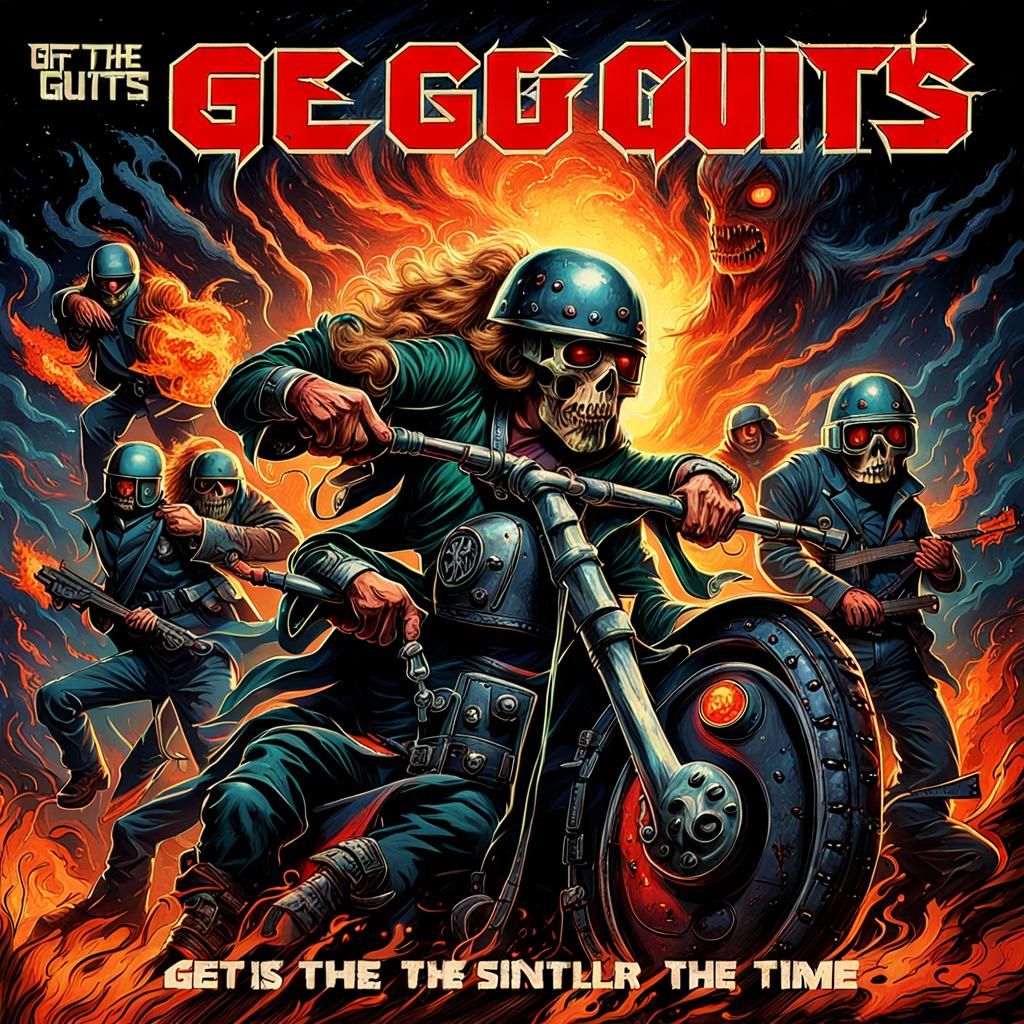 Thrash Metal Album Cover: Sinister Battlefield