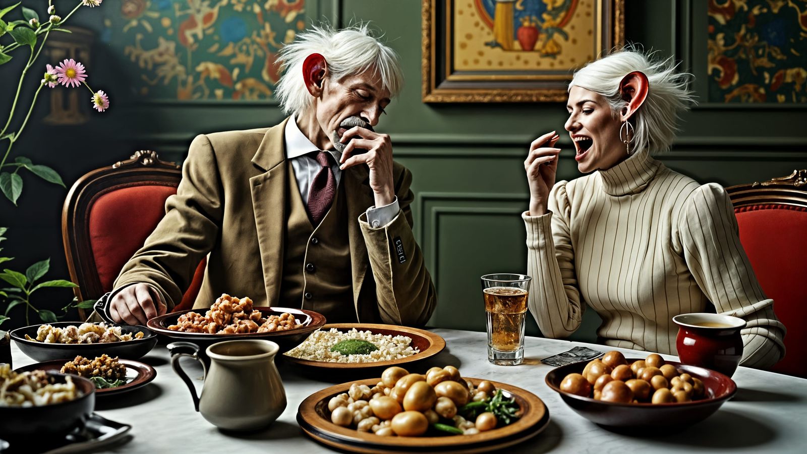 Alien Party Inspired by 20th Century Art