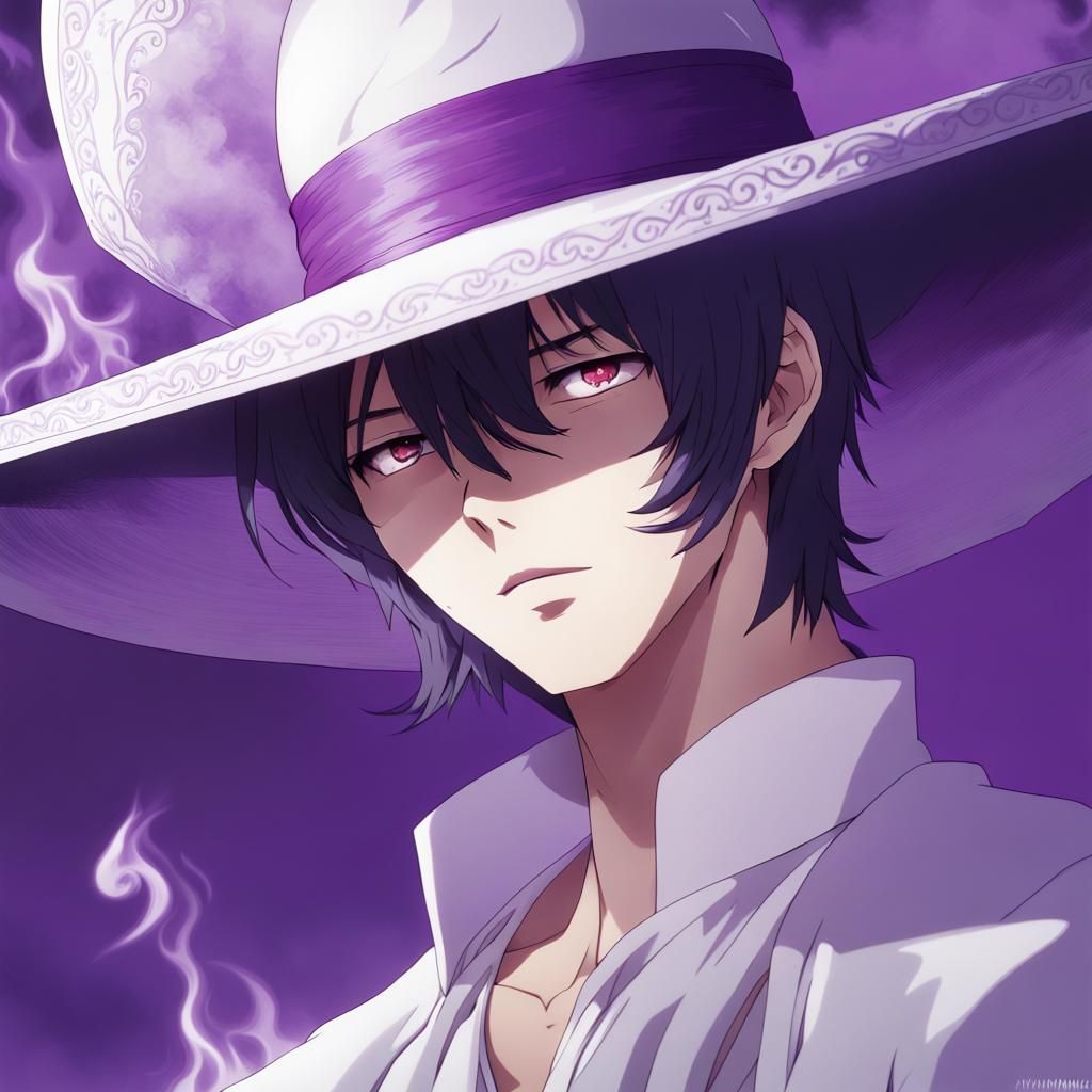 Kim Tae Hyung as Anime-Style Magician