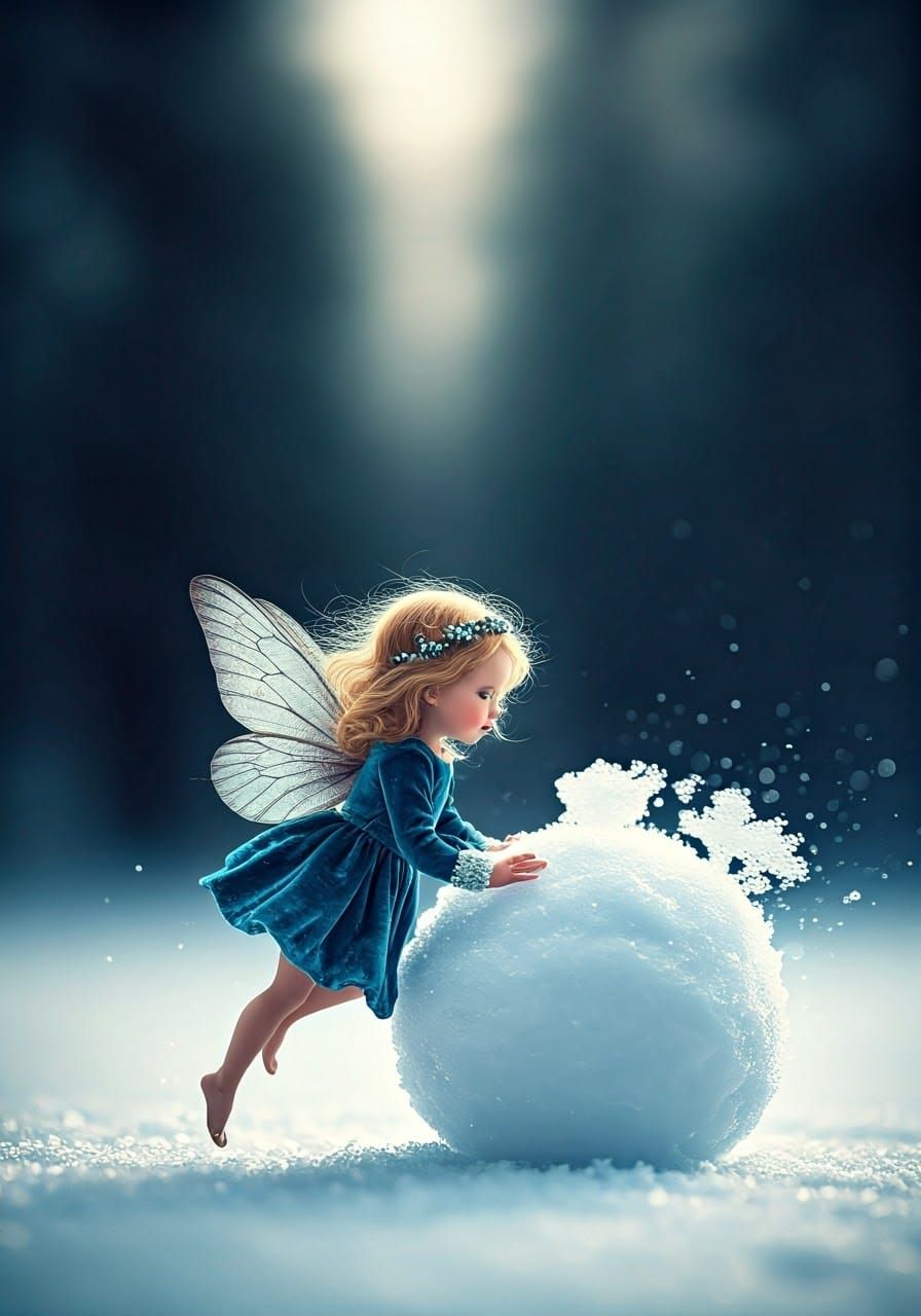 Faerie in Winter Wonderland