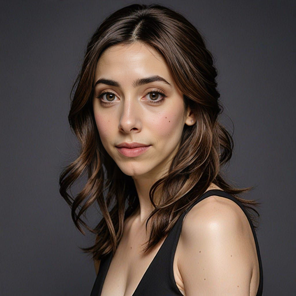 Portait of an Actress in a Modern Aesthetic