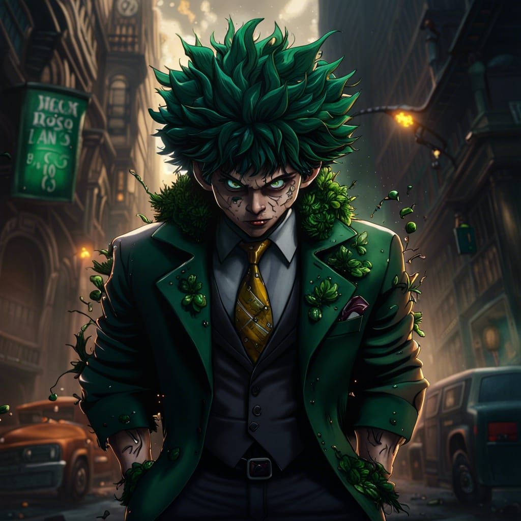 Intricate Mob Boss Character Concept Art