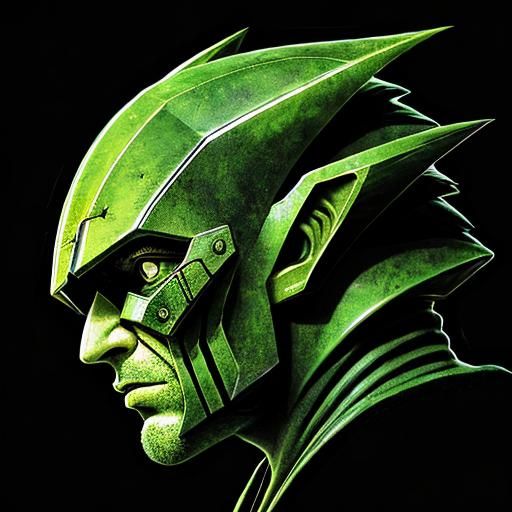 Synthwave Fish with Zentangle Patterns