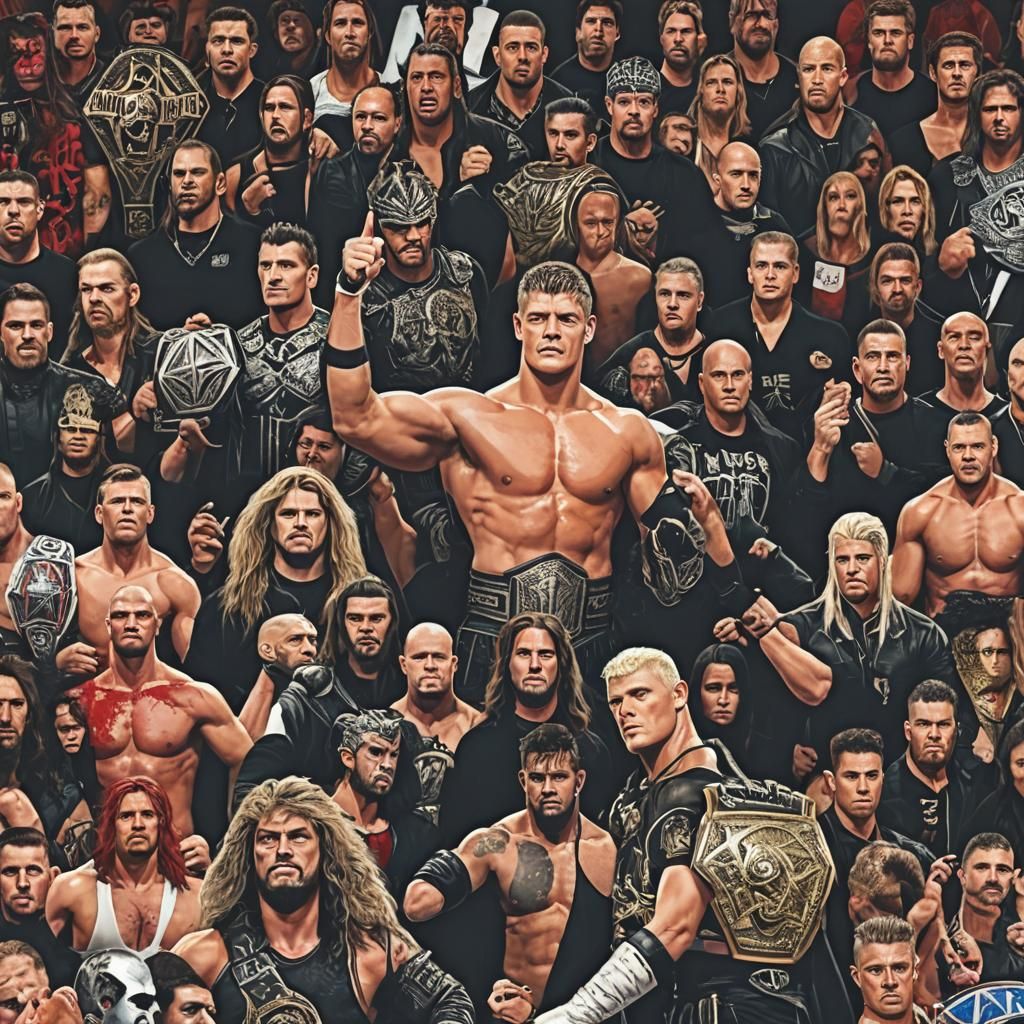 Roman Reigns and The Bloodline vs Cody Rhodes