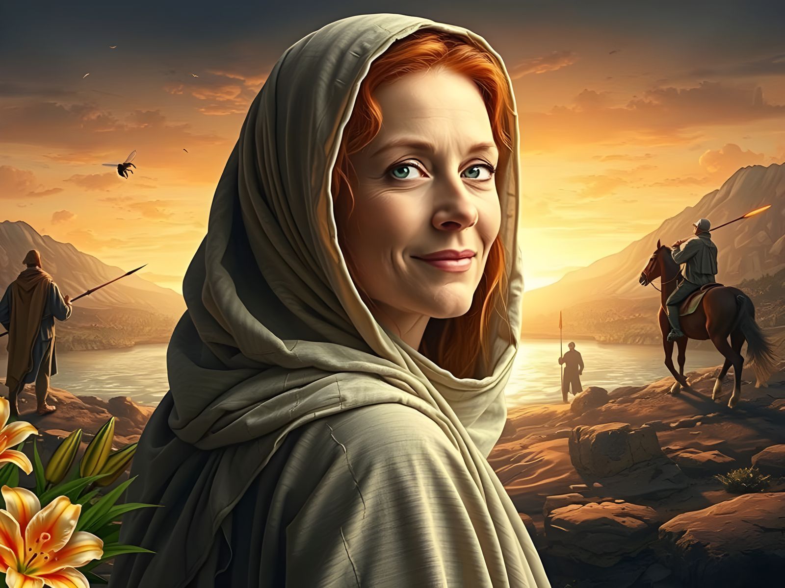 Judges 4:3-9 

"And the children of Israel cried unto the Lo...