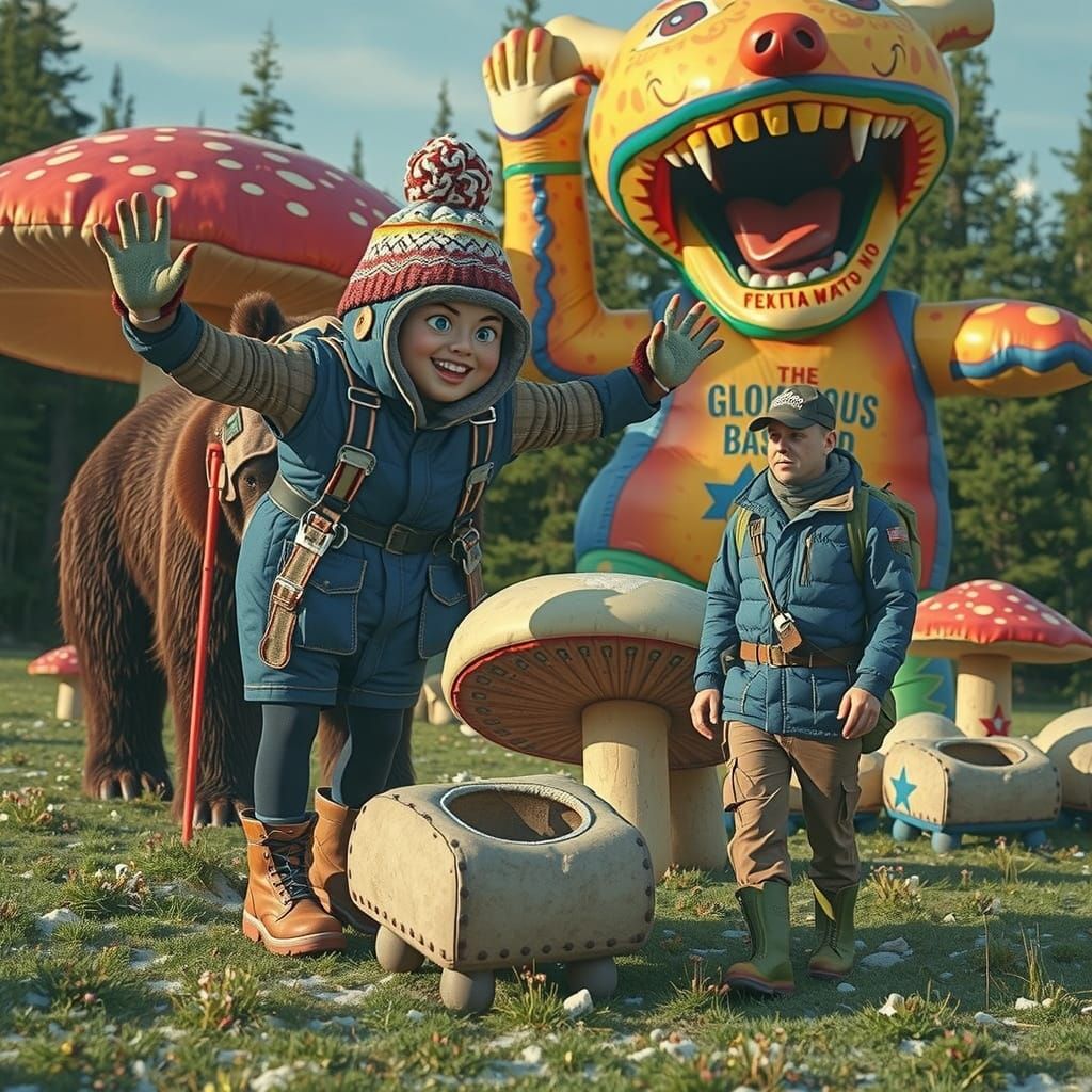 17th Century Inglourious Basterds Movie Poster in Vintage St...