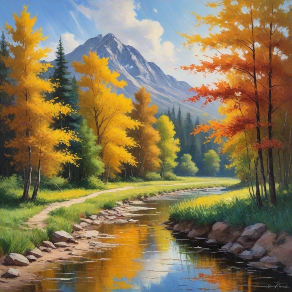 Impressionist Oil Painting