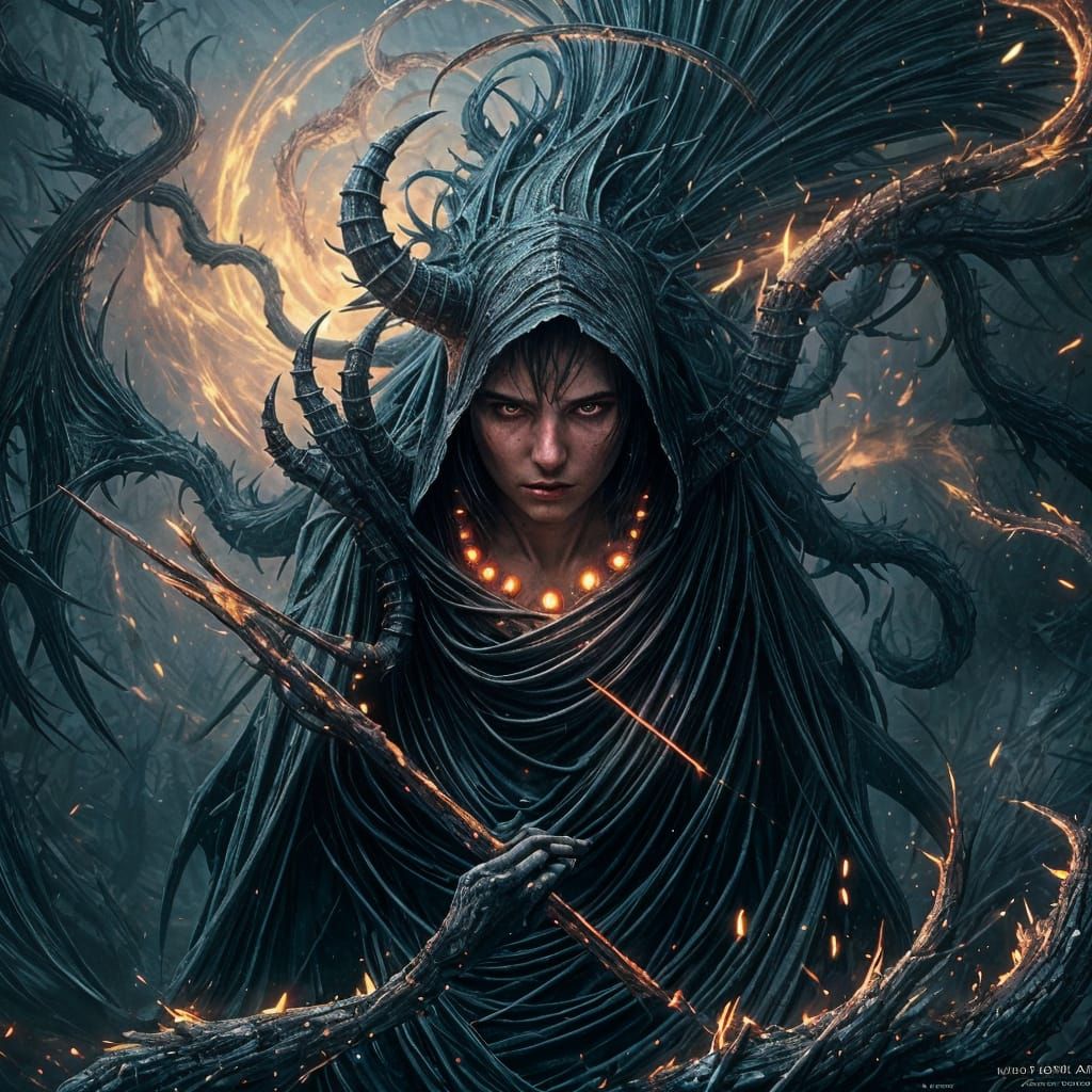 Inner Turmoil: A Dark Fantasy Masterpiece