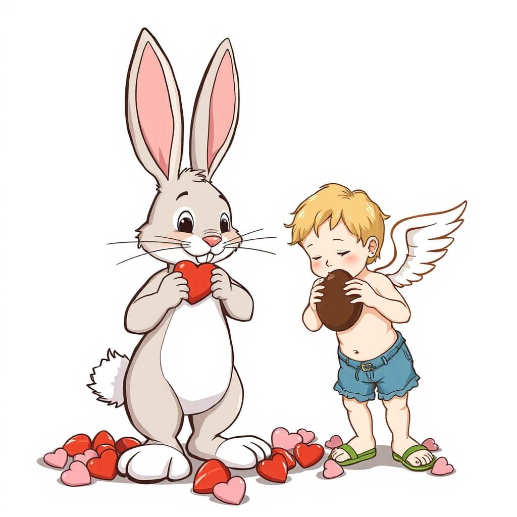 Cartoon Candy Lovers