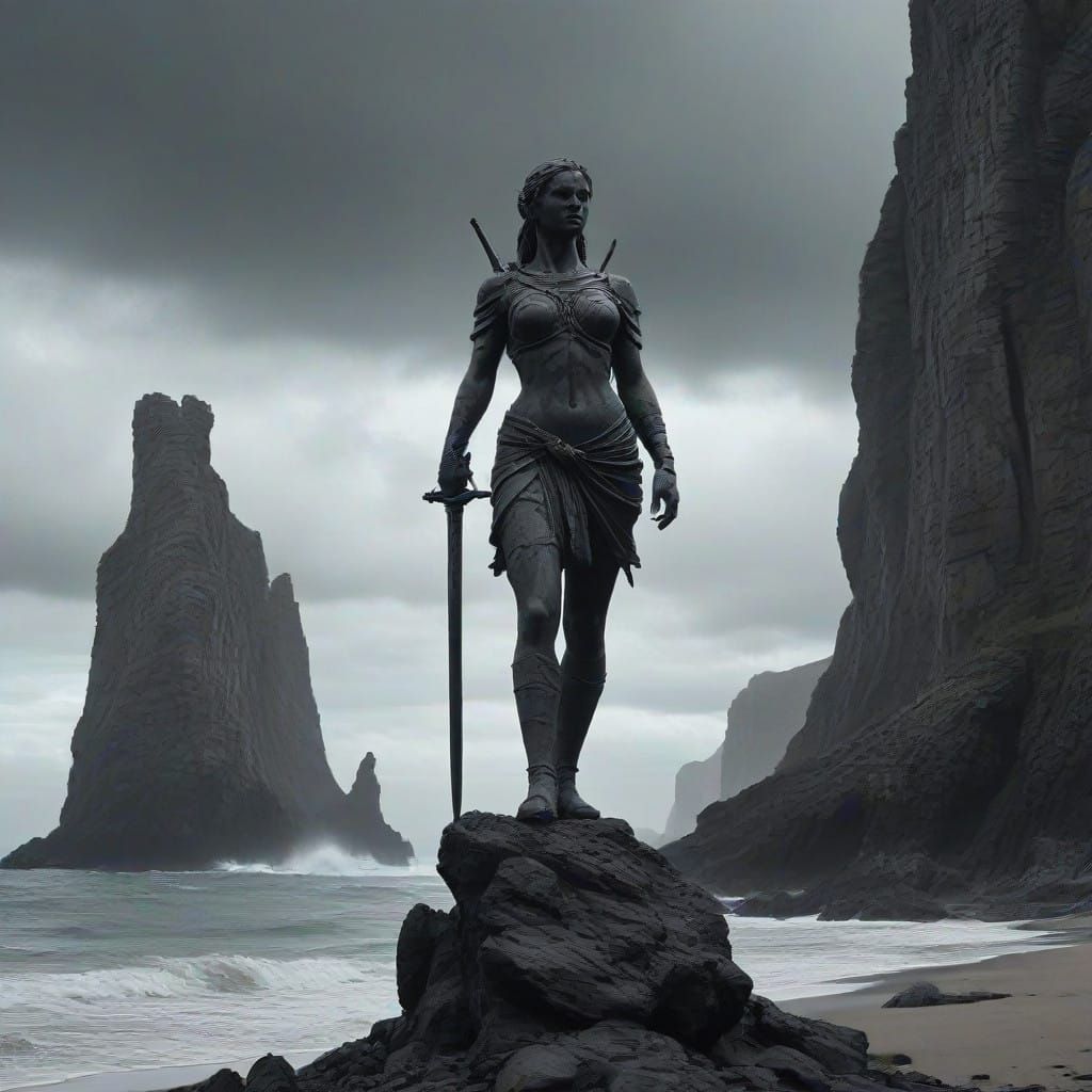 Ethereal Regal Warrior Defies the Ages