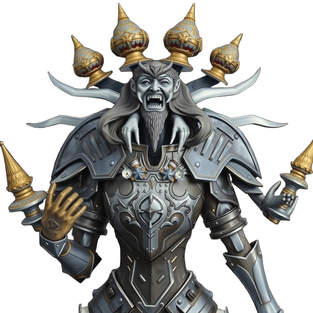 Abstract AI-Generated Sculpture