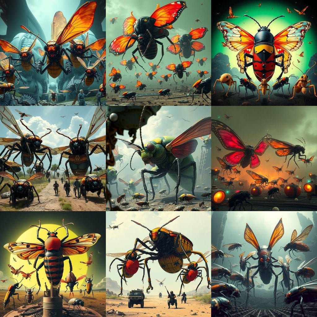 Oversized Bioengineered Insects: Identification Guide