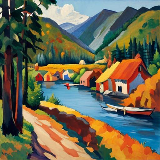 Rest for Mind and Heart in Colorful Lighting