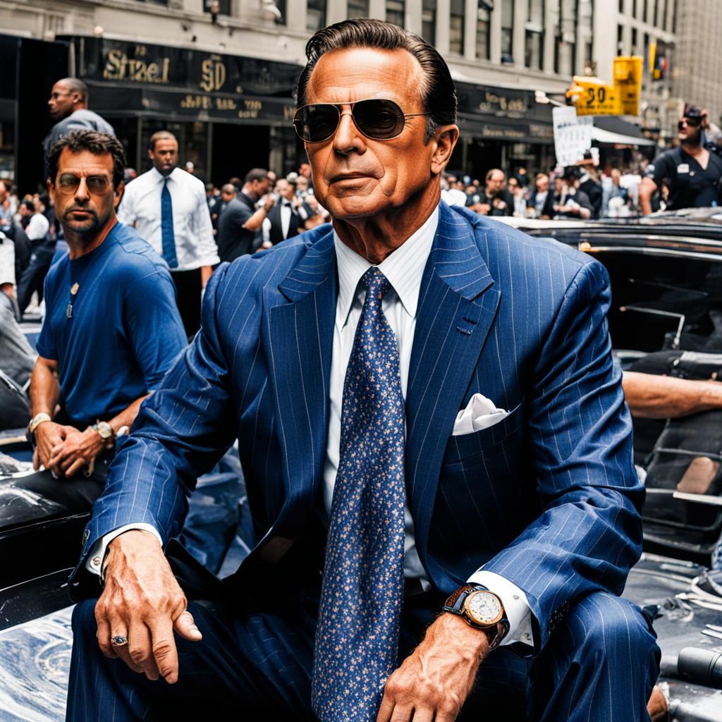 Wall Street Billionaire AI Image