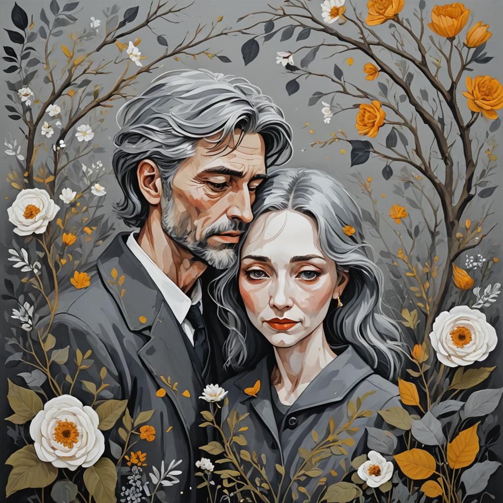 Gouache Painting: The Ravages of Time