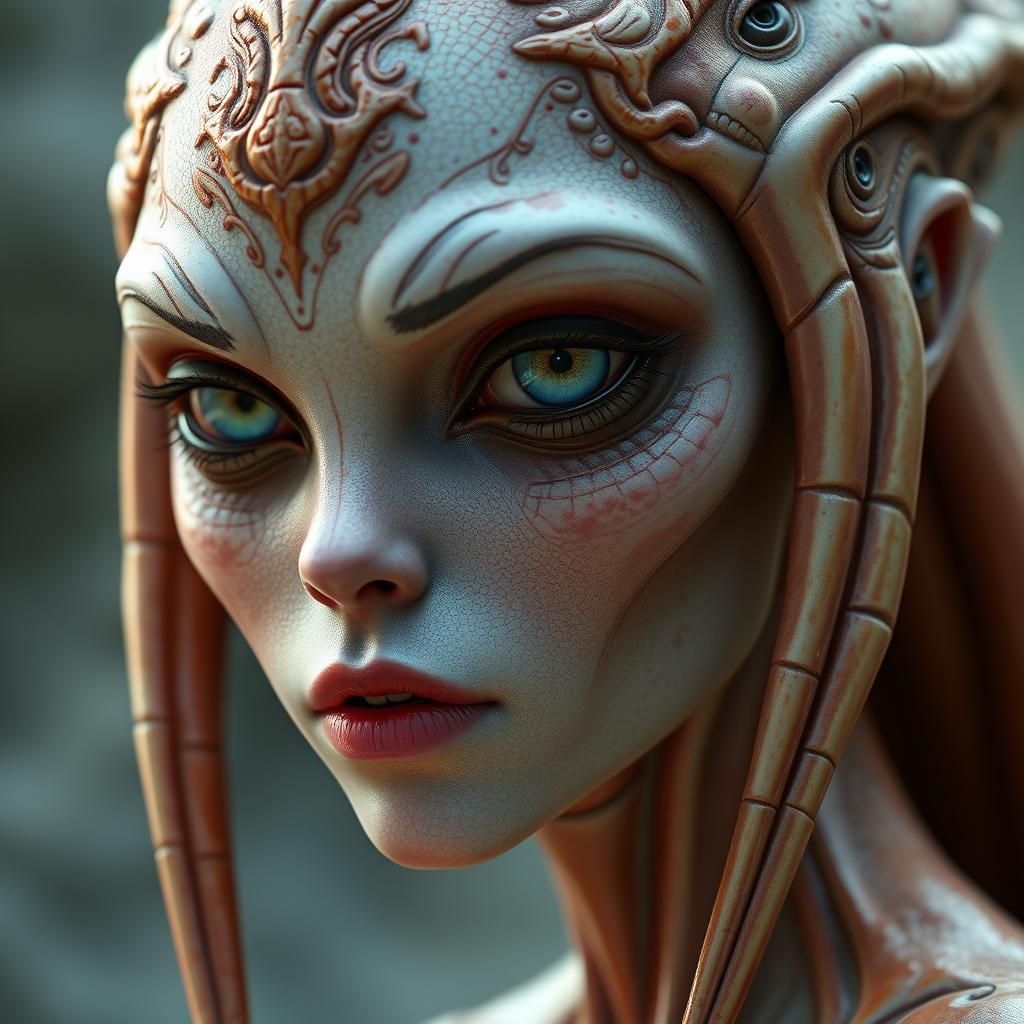 Beautiful Female Alien