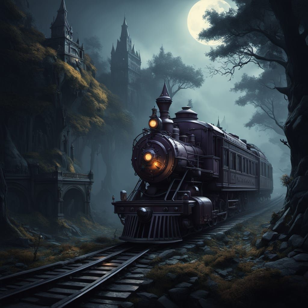 a ghost train