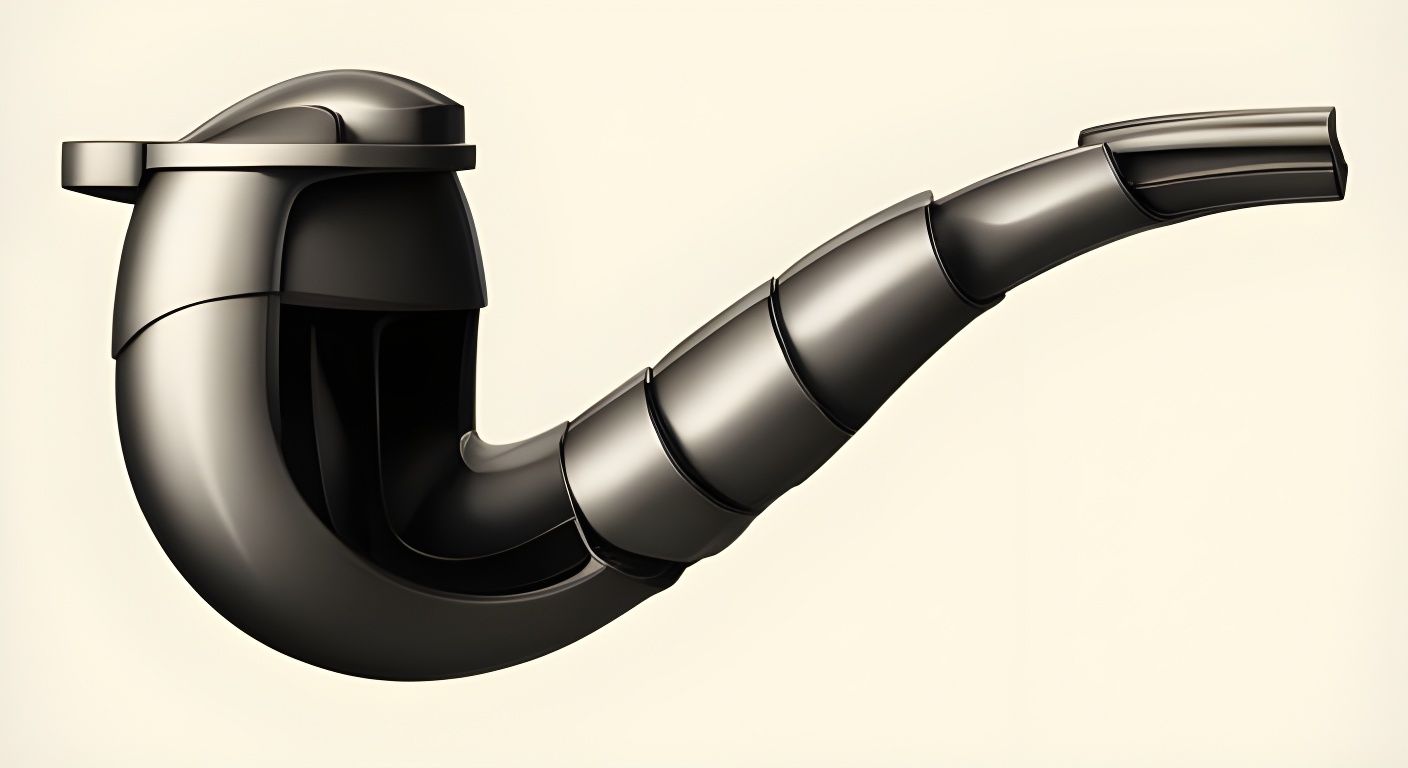 Biomechanical Pipe in Cyberpunk Style