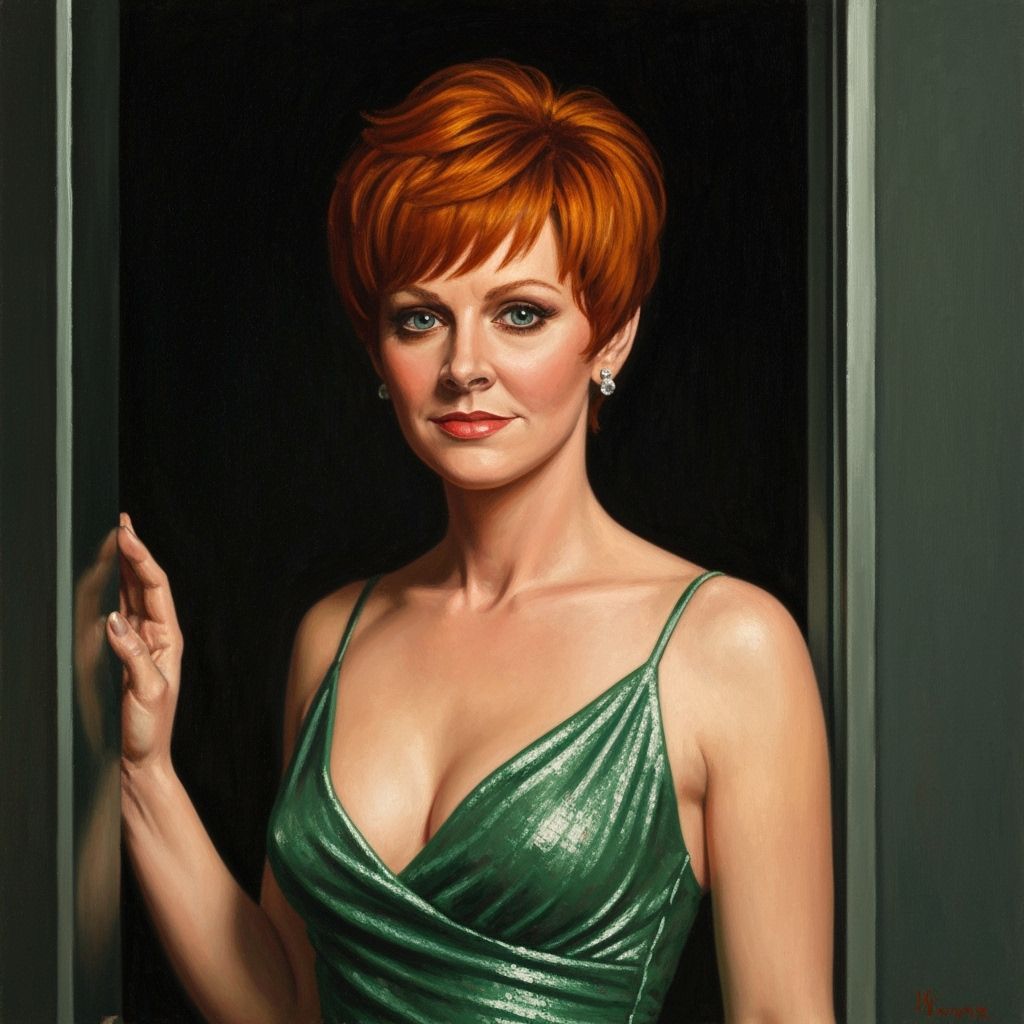 Film Noir Reba McEntire as Femme Fatale