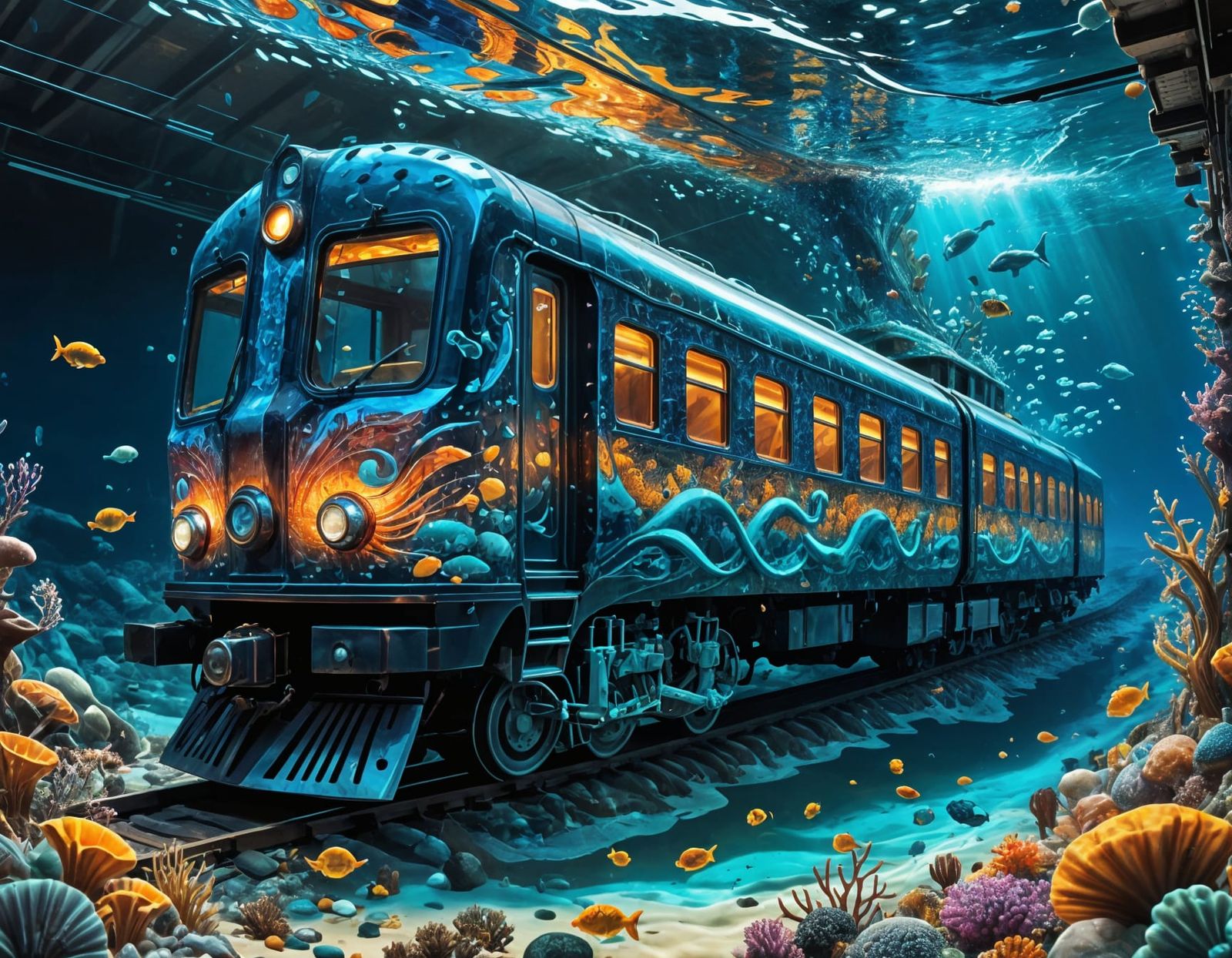 Sea Train Rolling In