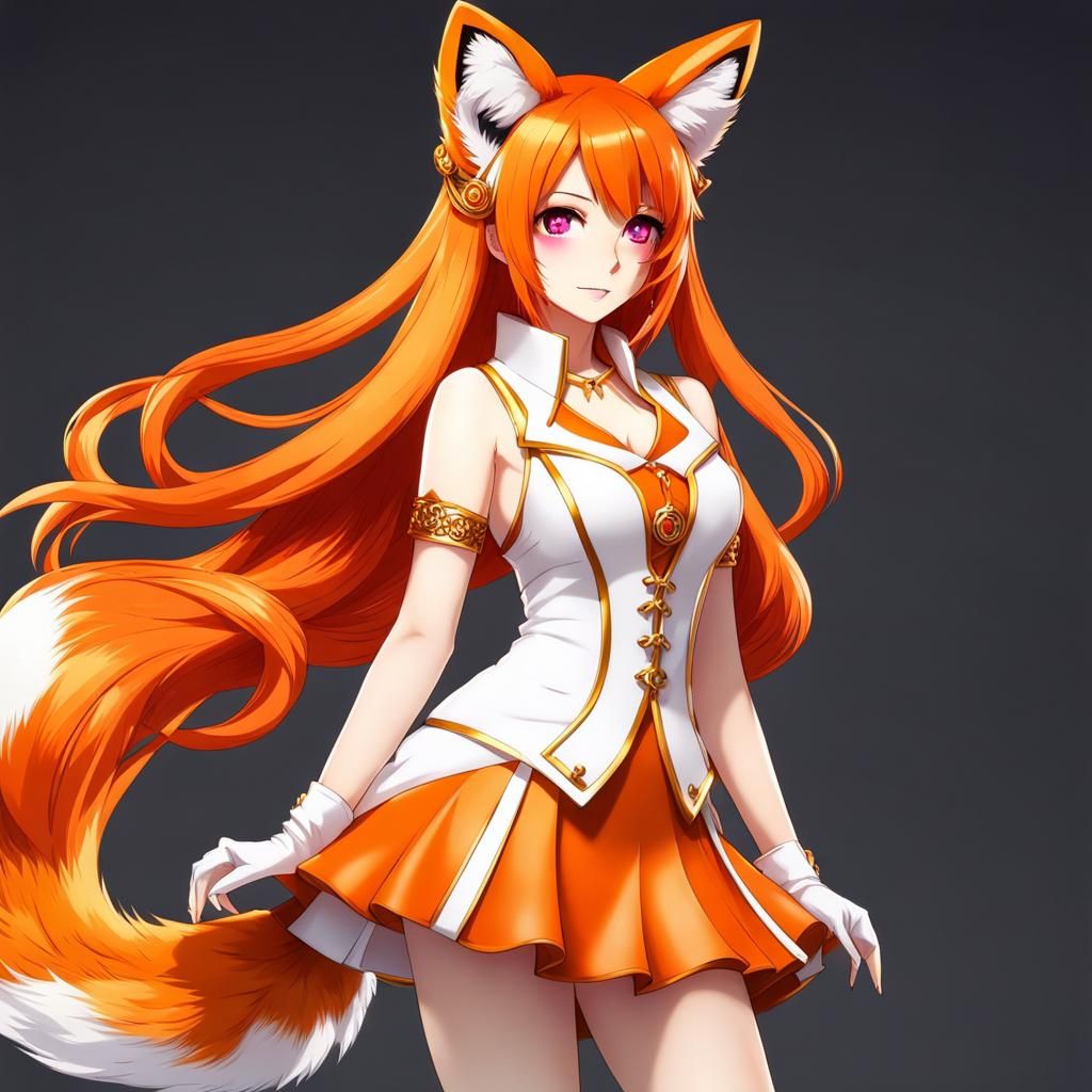 fox lady kitsune