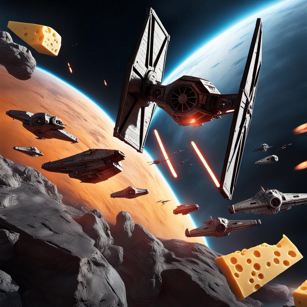 Epic Star Wars Space Battle in Unreal Engine 5
