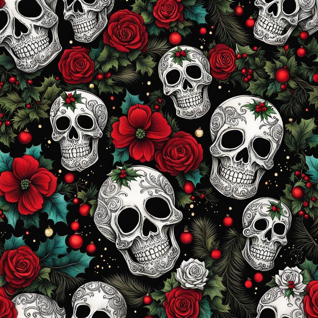 <lora:Photo gram Whitebird:1.0> Santa Muerte ,whimsical , ma...