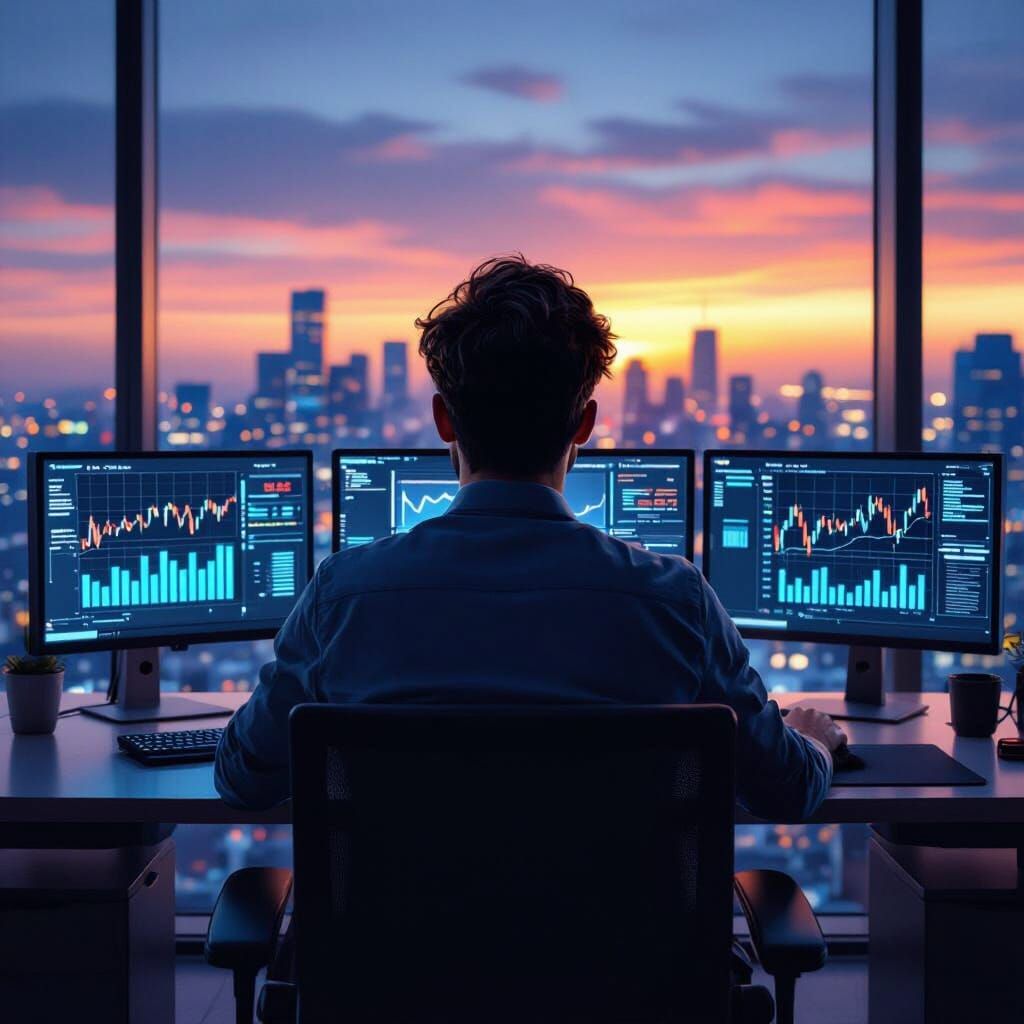 Entrepreneurial Success in a Modern Office Setting