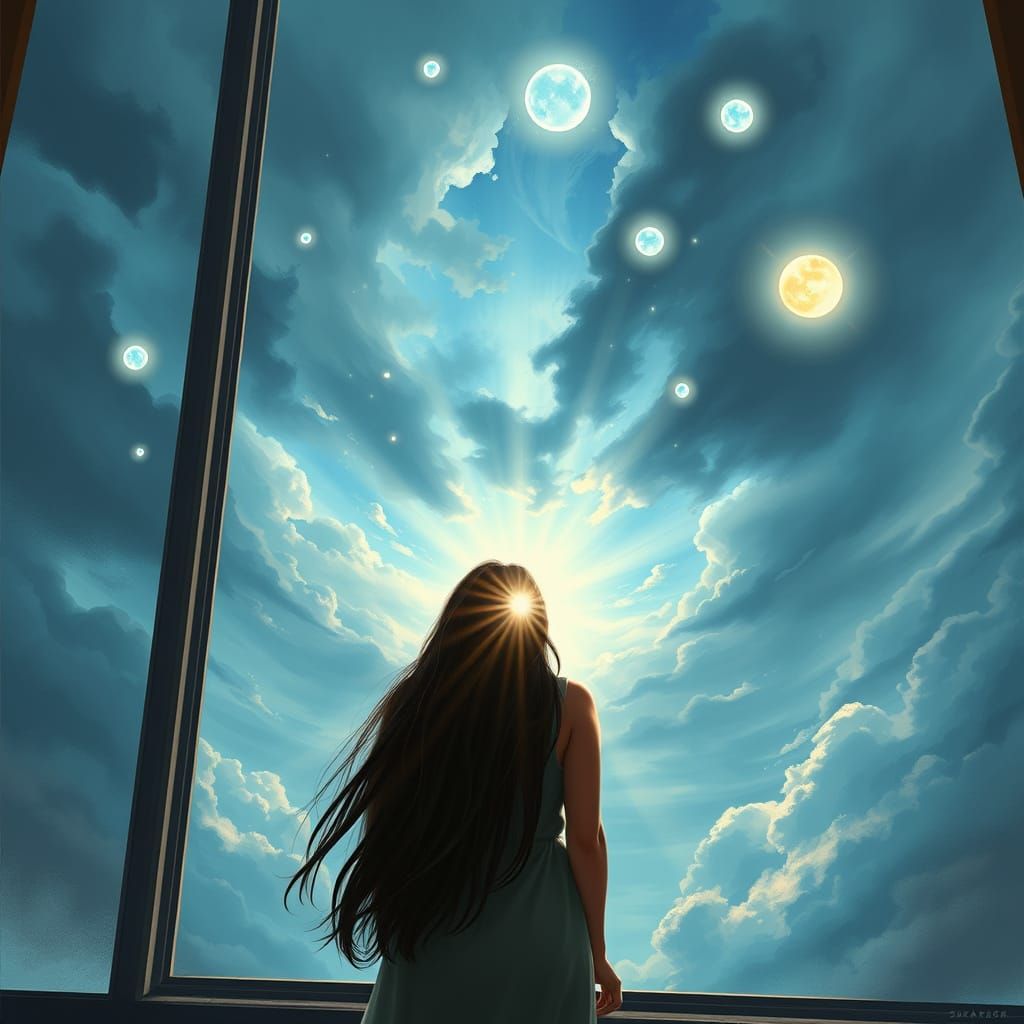 Melancholic Longing Beyond the Window