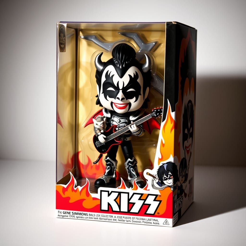 Gene Simmons as Funko Pop Action Figure