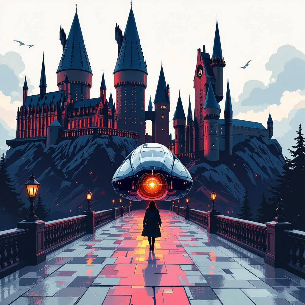 Fluentstep Text Merged with Hogwarts Footprints