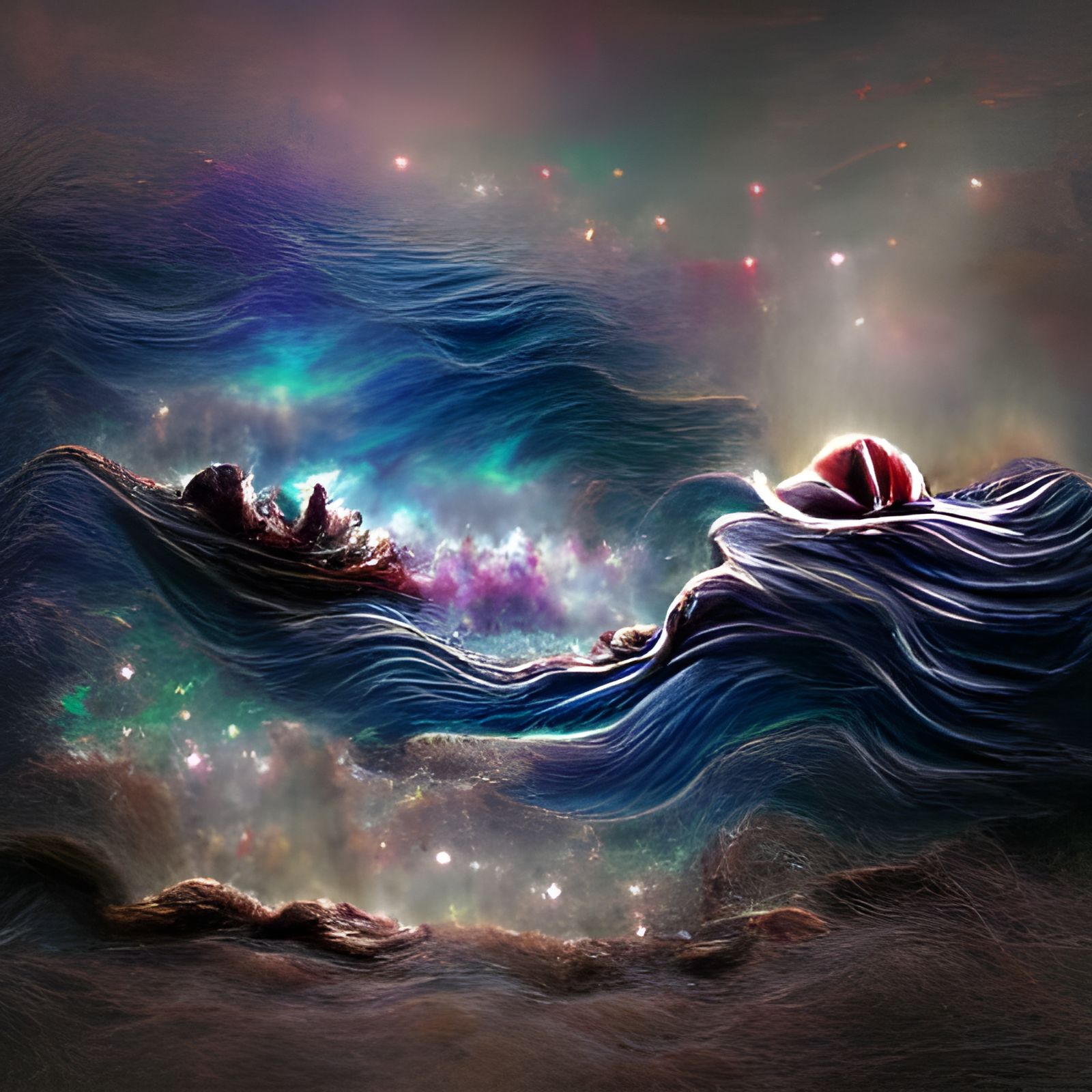 Ocean Dreamscape in Space