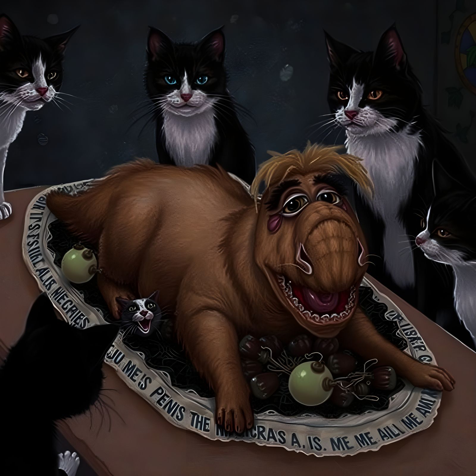 ALF's Catastrophe: High-Resolution IMAX Scene