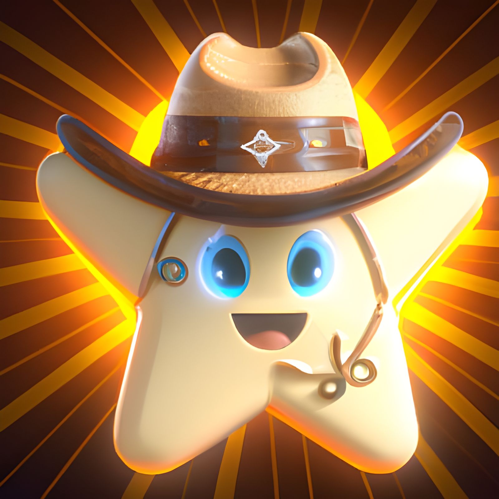 "Howdy Startner!" - Texagram Sam