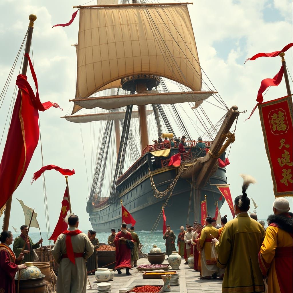 Zheng He's Treasure Ship: Grand Ming Dynasty Voyage