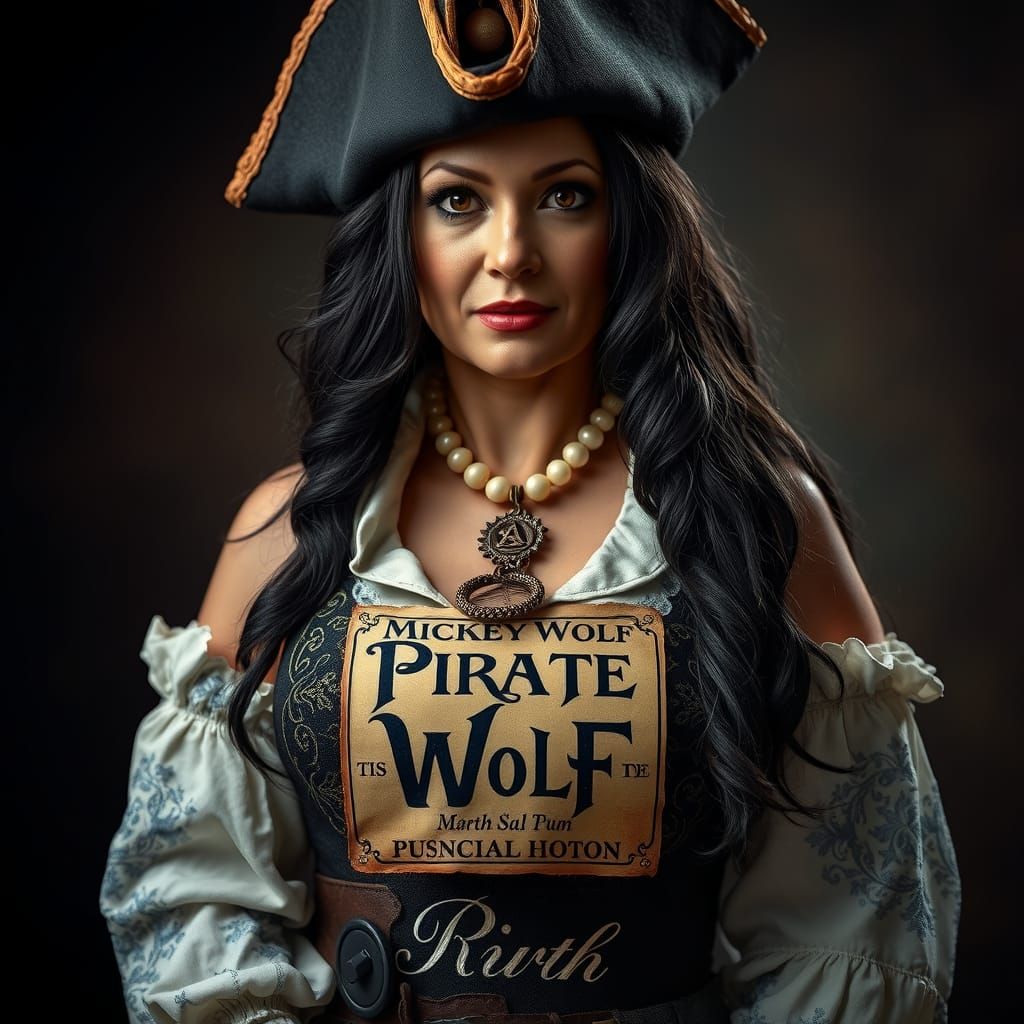 Spokesperson/Model for Mickeywolf Pirate Rum 5