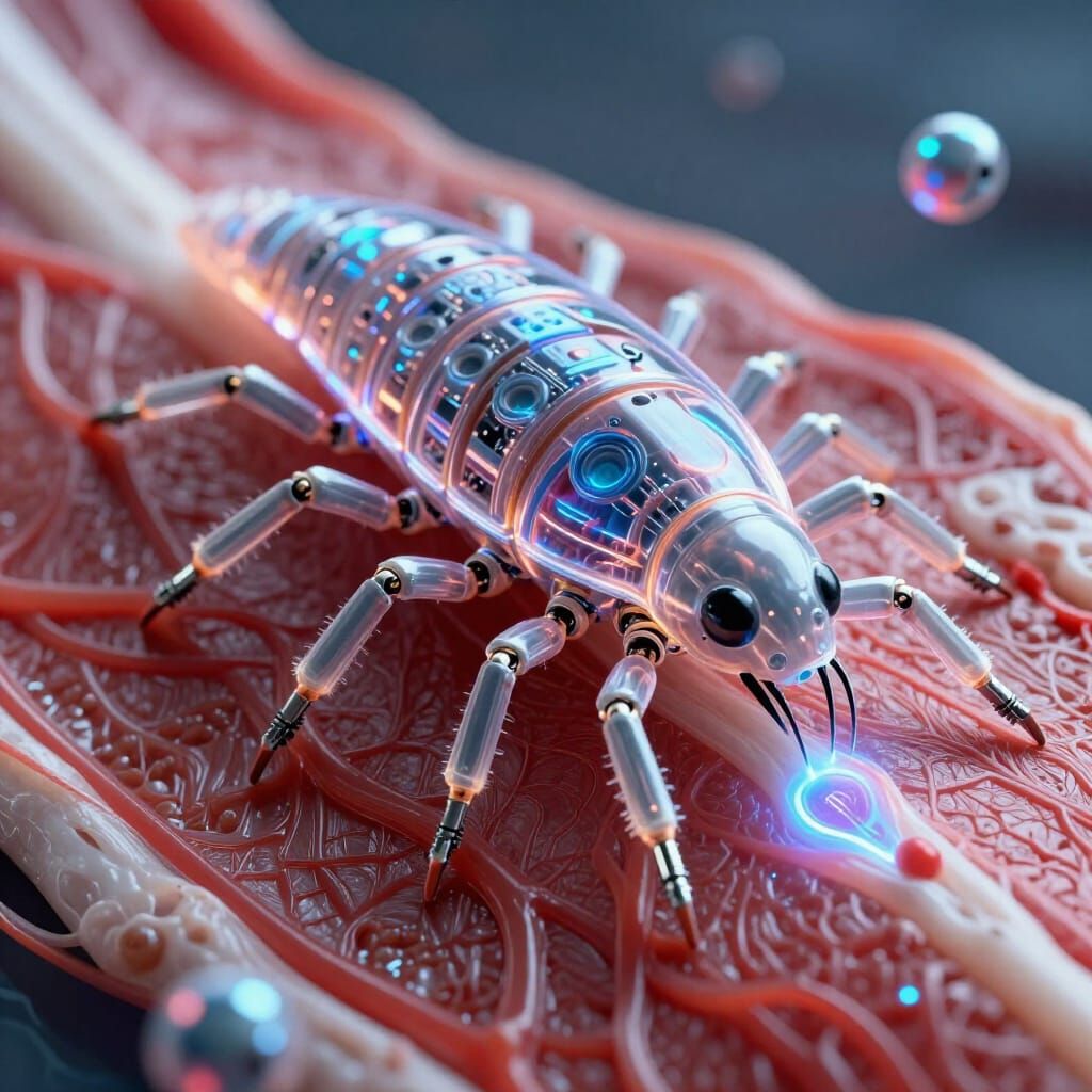 Bionic Tardigrade Performs Cellular Repair on Heart Tissue