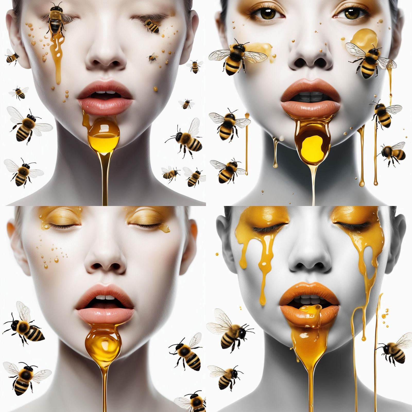 Honey Lips: Woman with Bee Accents