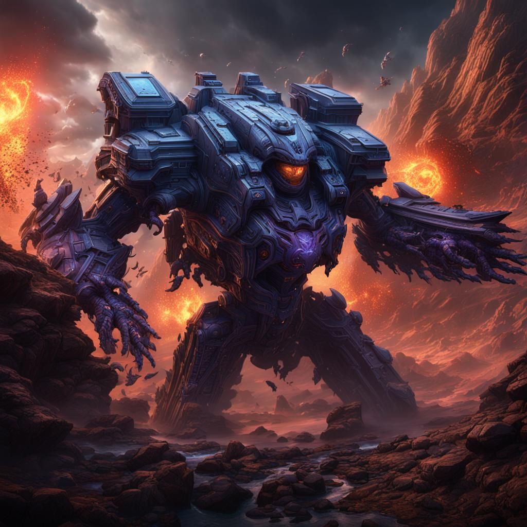 Detailed Shockwave Matte Painting in Unreal Engine 5