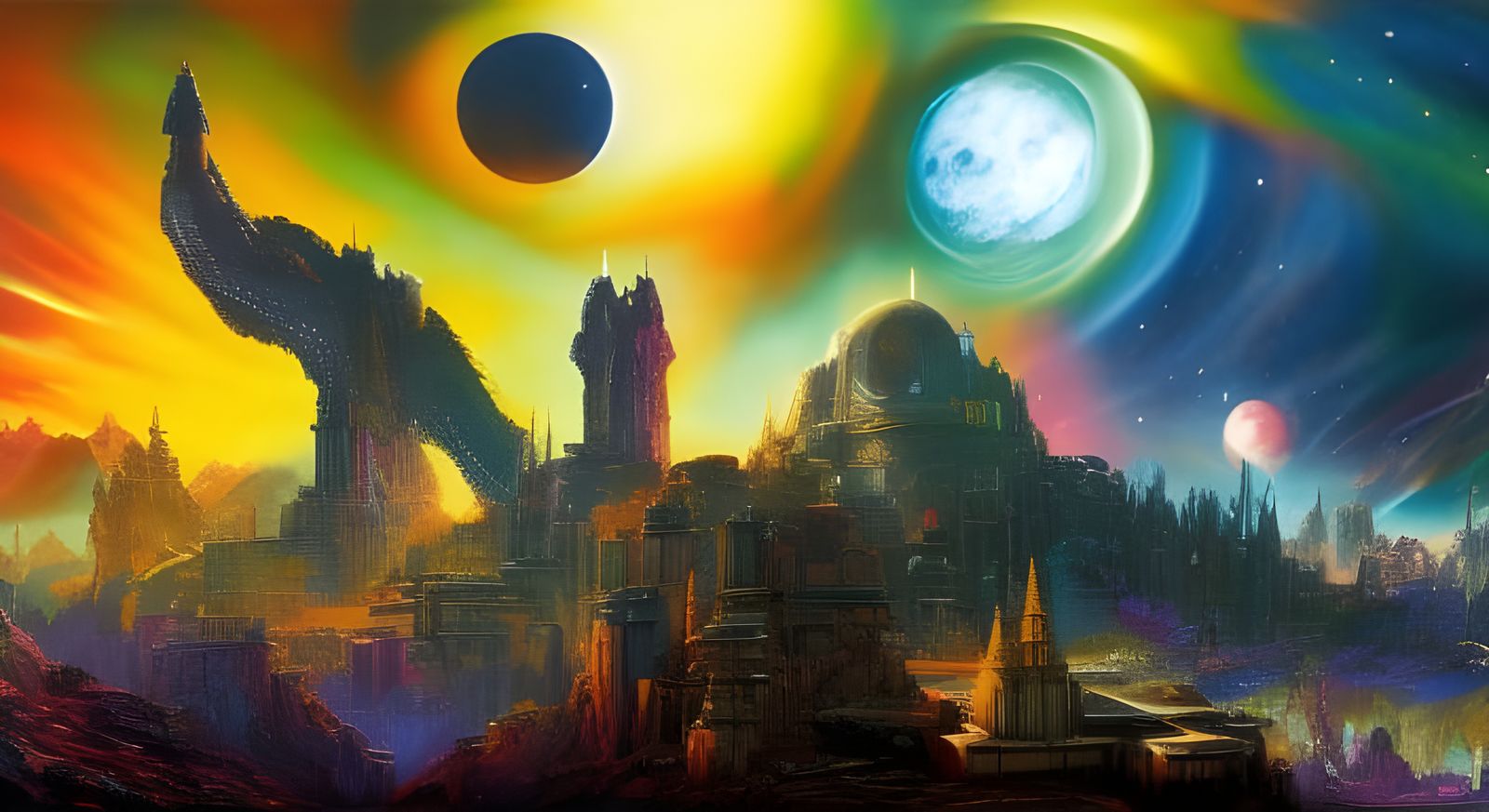 Good Night NC #225: Night Over @Don1944 City On The Planet Don1944