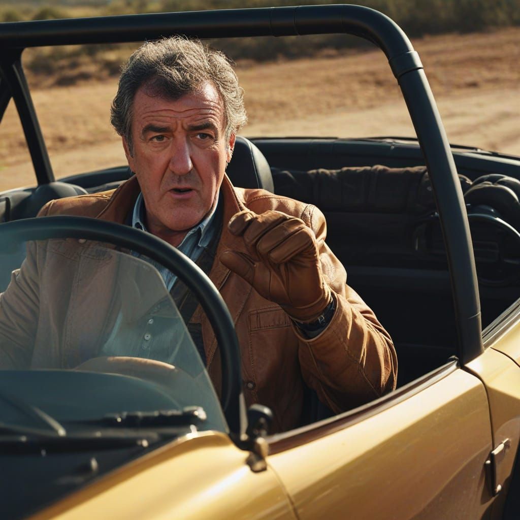 Jeremy Clarkson Drives a Lamborghini Tractor