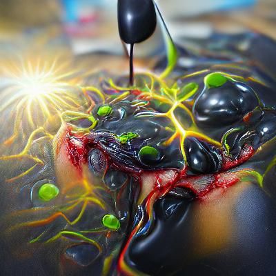 Minimalist Abstract Image on Plain Background